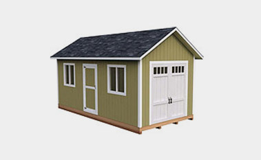 30 Free Storage Shed Plans With Gable Lean To And Hip Roof Styles