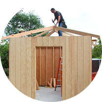 building storage shed